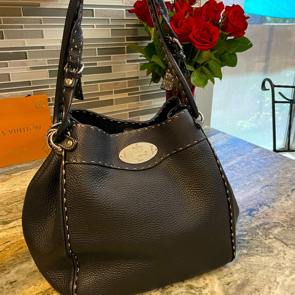 Fendi bucket style purse